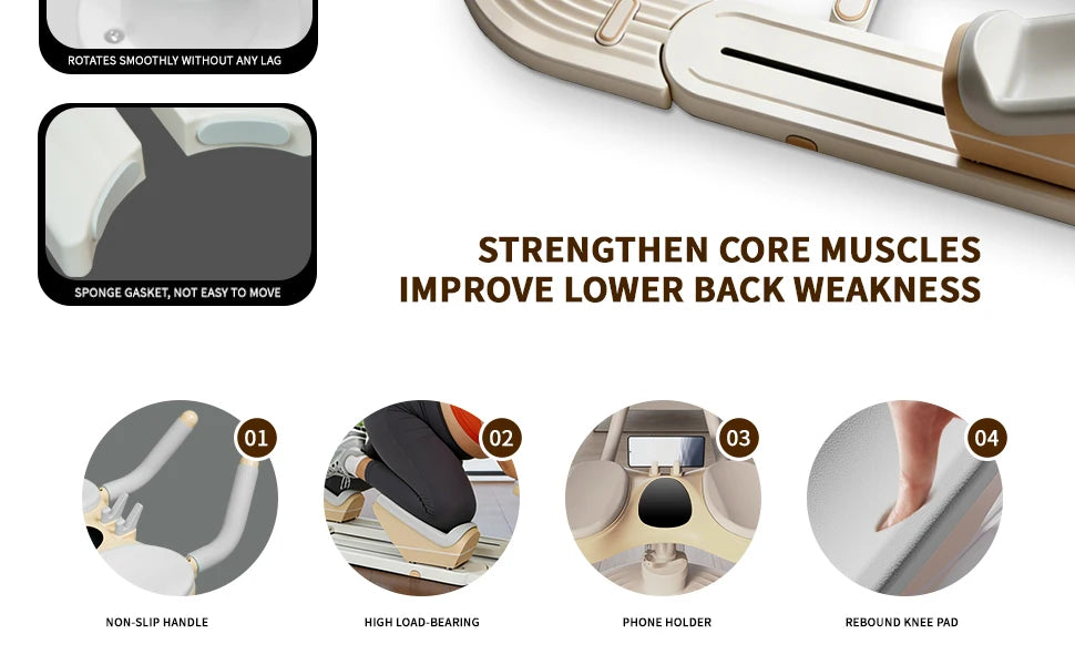 Spine Twist And Stretch Trainer Low Impact Home Gym Equipment