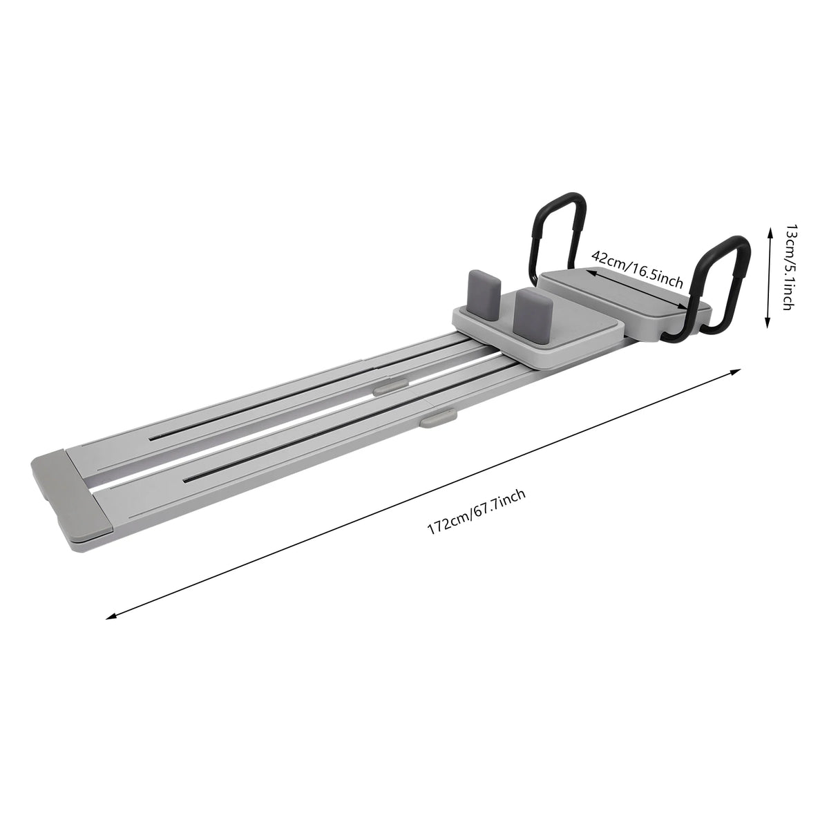 Multifunctional Pilates Reformer Board For Home Workout With Ski Trainer