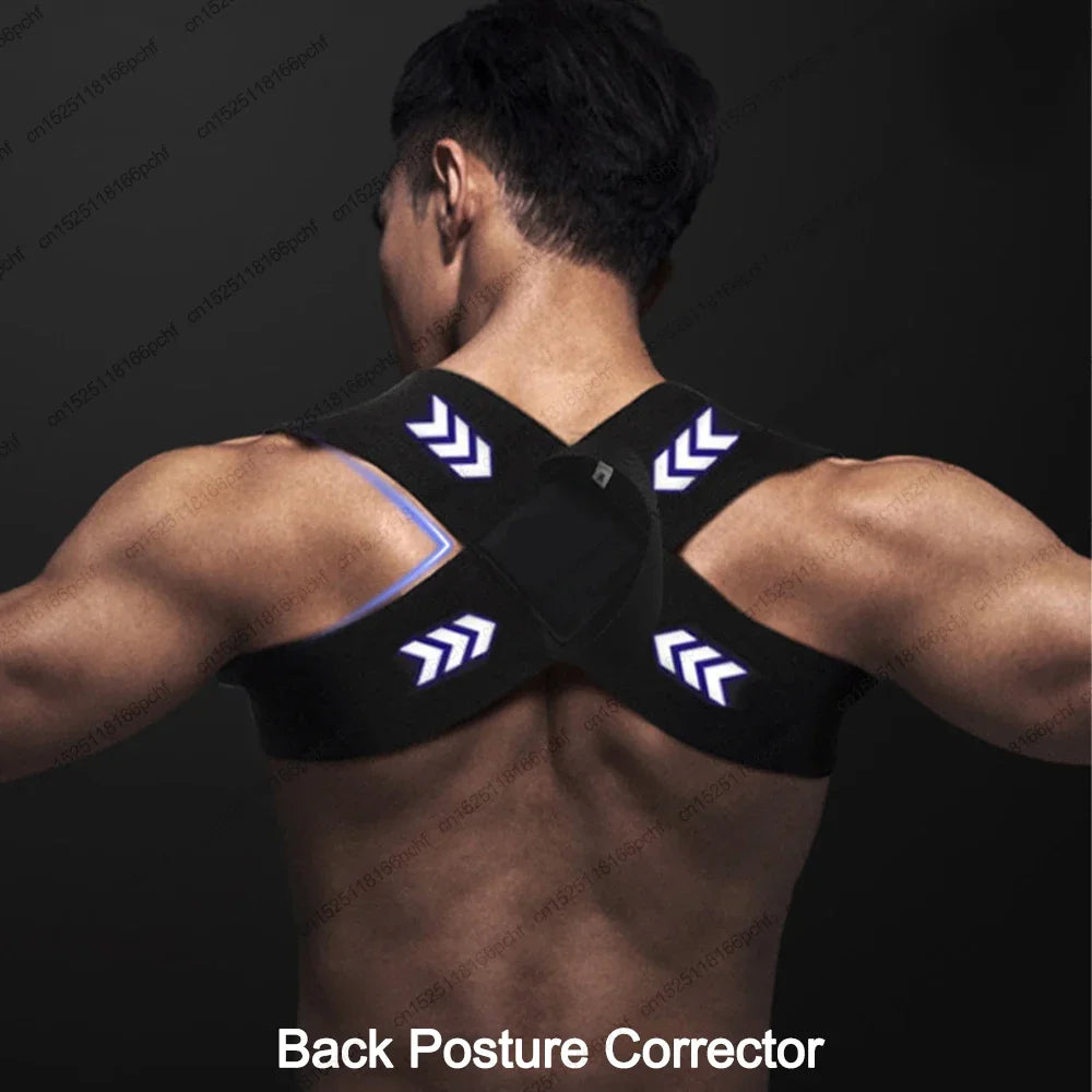 Zoechic Back Posture Corrector Belt Adjustable Unisex Support