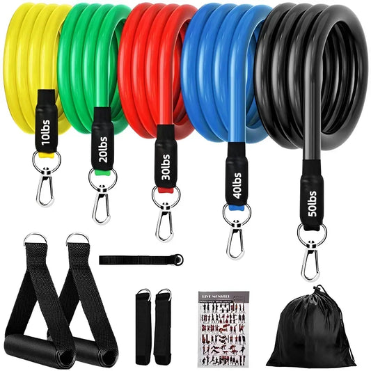 Multifunctional Pull Rope Resistance Bands Ankle Straps For Comprehensive Training