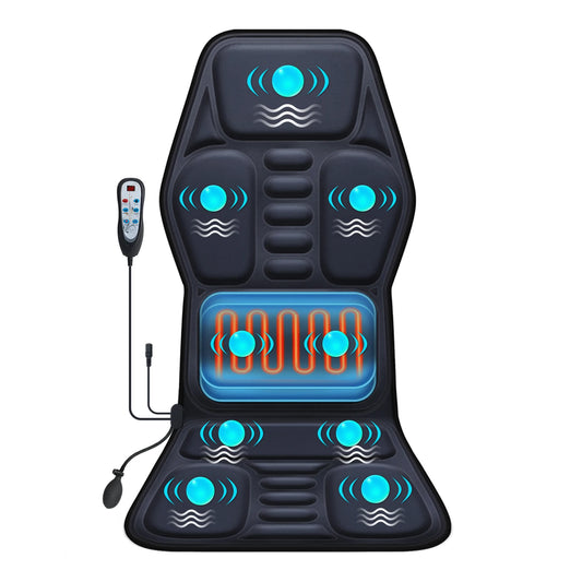 Aiveisi Premium Therapeutic Massage Lumbar Cushion For Seat InfraredThermal Heating