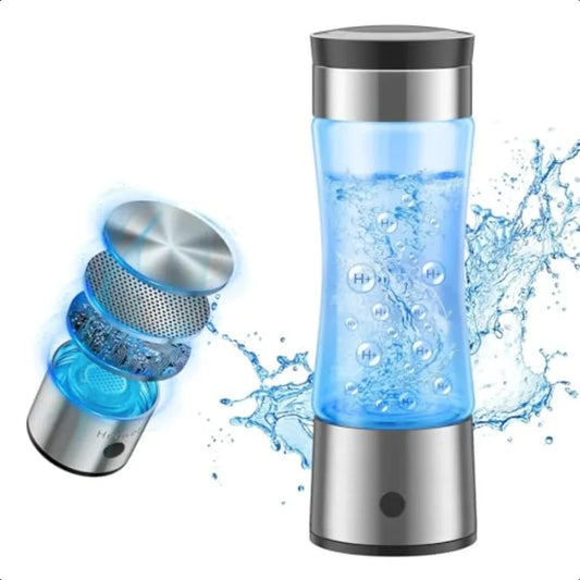 Hydrogen Water Bottle With SPE PEM Electrolysis Technology