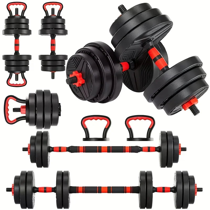 FITVIDS 5 In 1 Adjustable Dumbbells For Home Gym Training