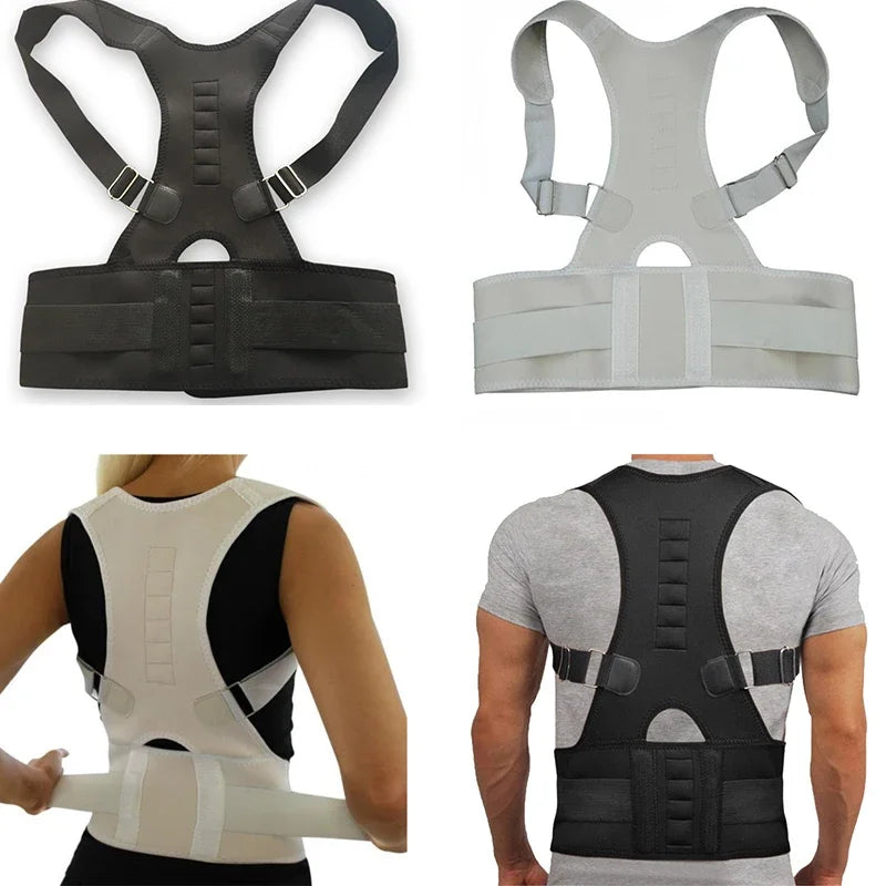 Effect Magnetic Therapy Back Corset Posture Corrector Belt