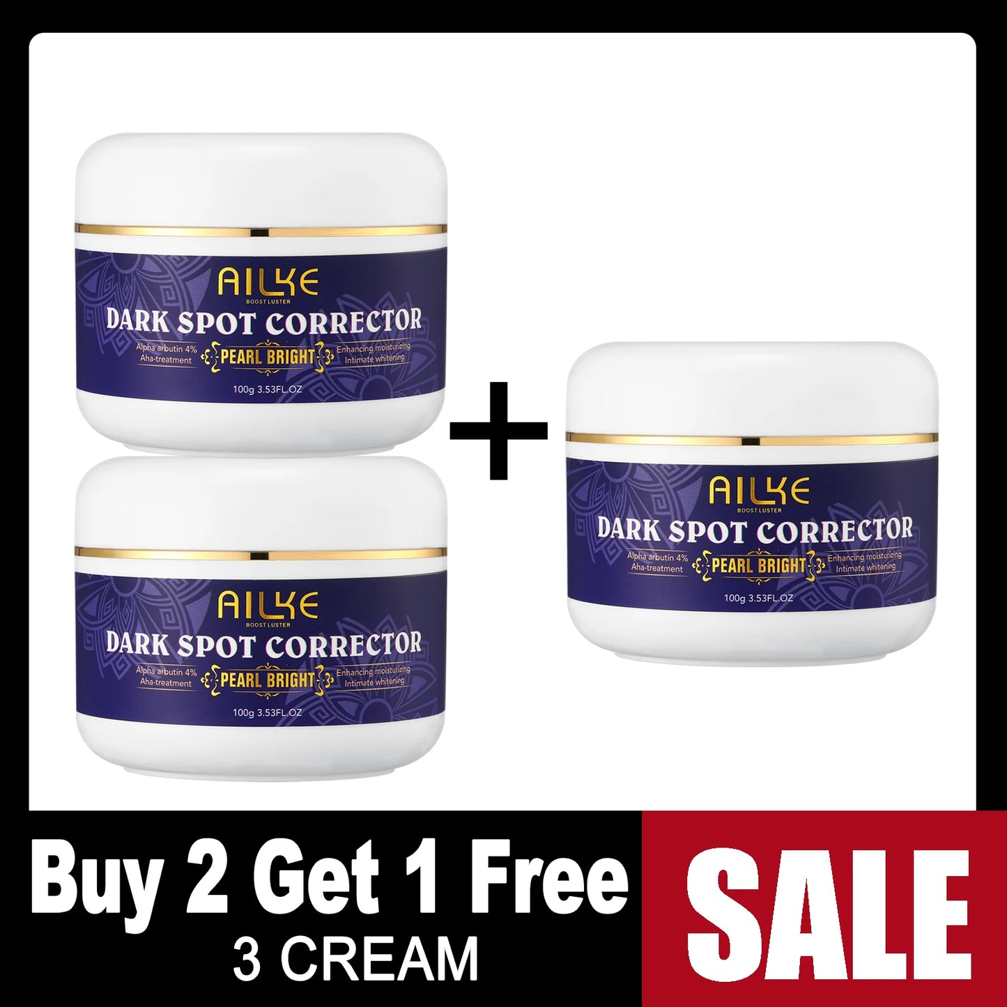 AILKE Whitening Skin Care Set For Dark Spot Reduction