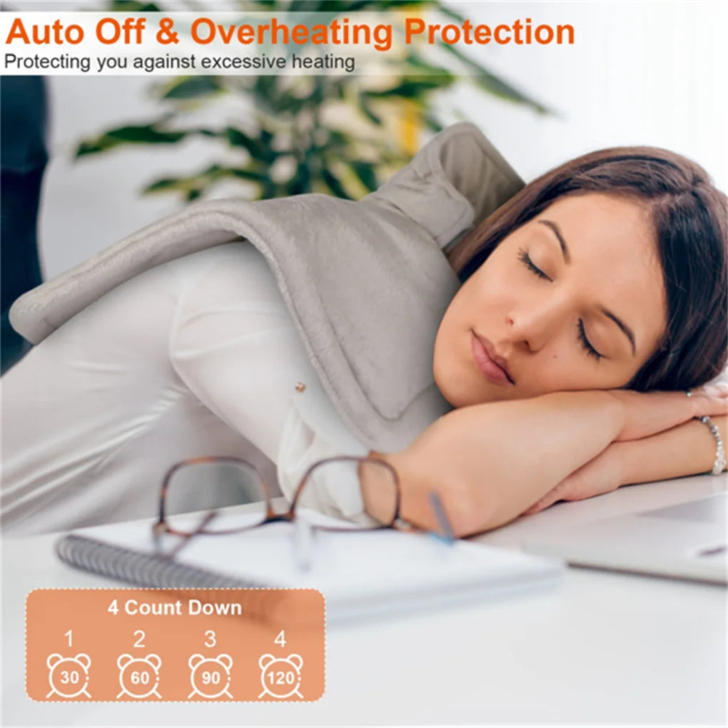 Electronic Neck And Shoulder InfraredThermalHeatingPad With Six Temperature Settings