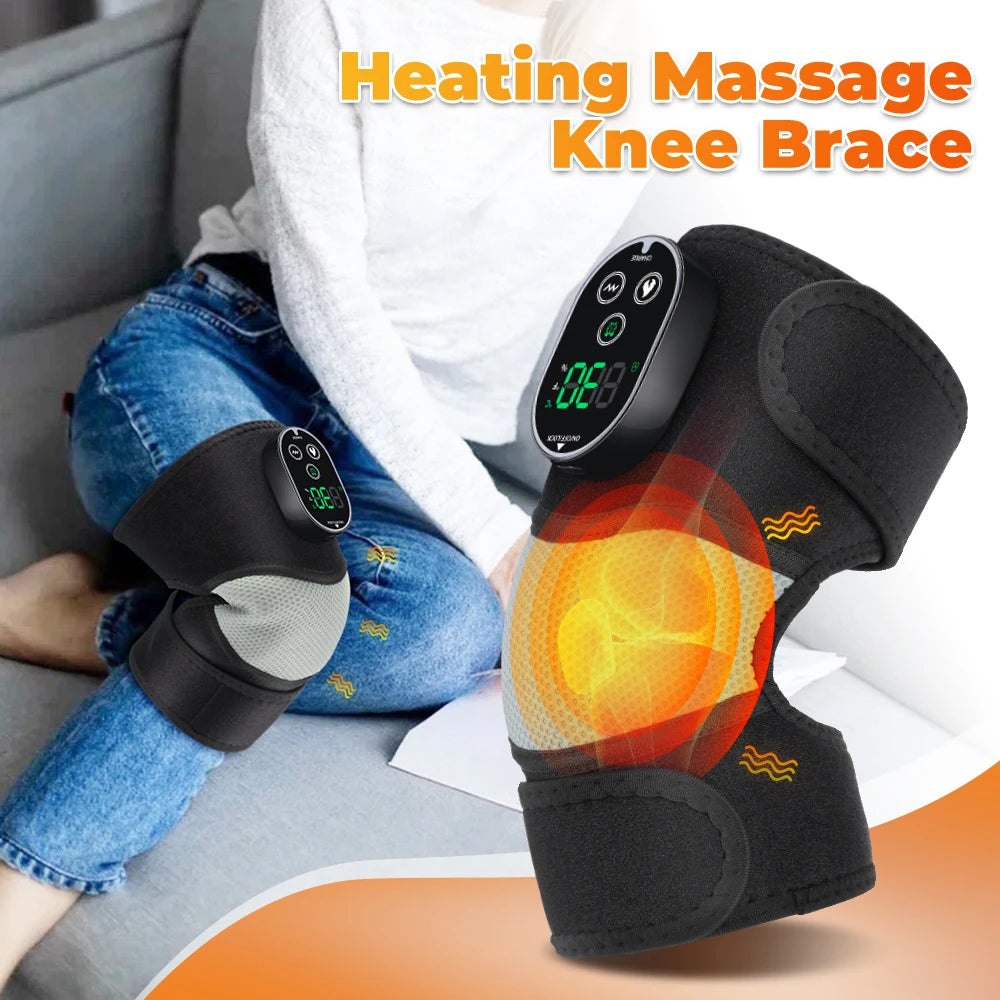 PASTSKY Thermoelectric KneeMassager Three In One UltraPortable Heated Massager Brace