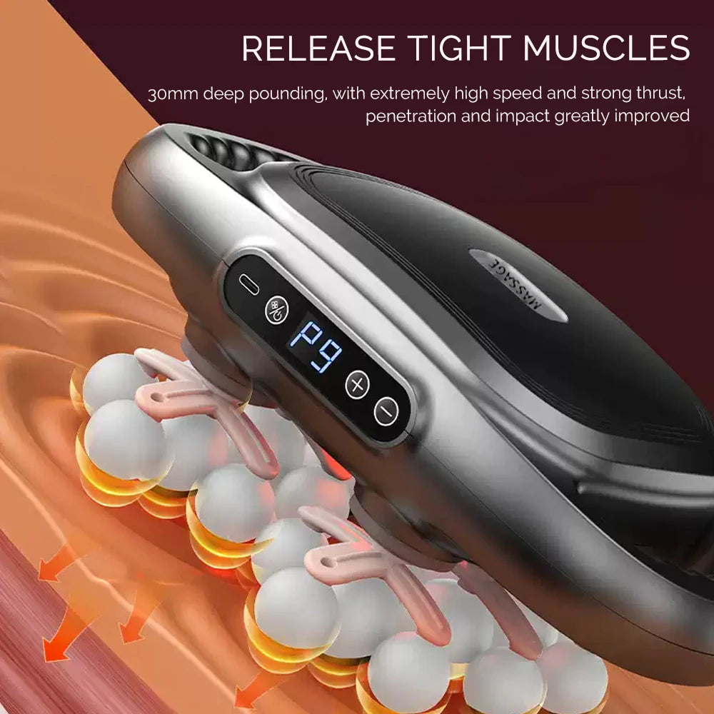 Foreverlily 22-Head Fascia Gun High Frequency Massage Gun