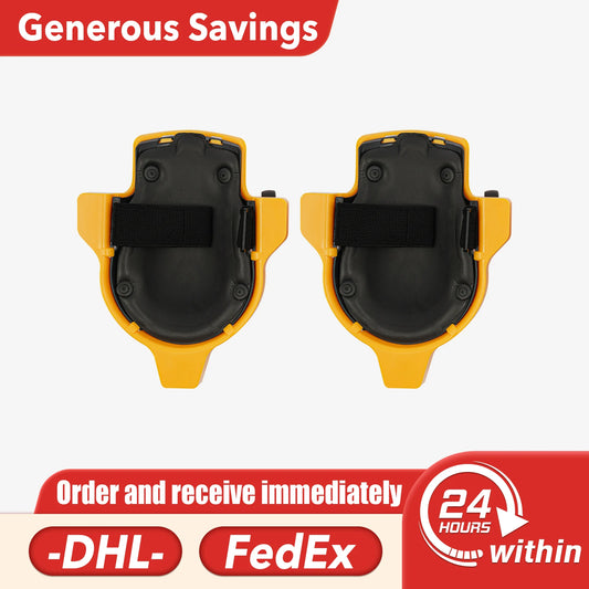 Rolling Knee-Pads With Advanced Three-Wheeled Sliding Mechanism And Adjustable Straps