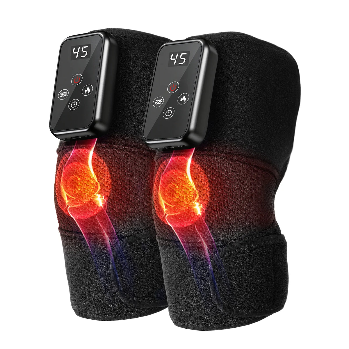 Leercon 3 in 1 Heated Knee Elbow Shoulder Massager
