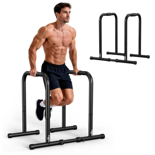 Adjustable Dip Bar Station For Home Gym Strength Training