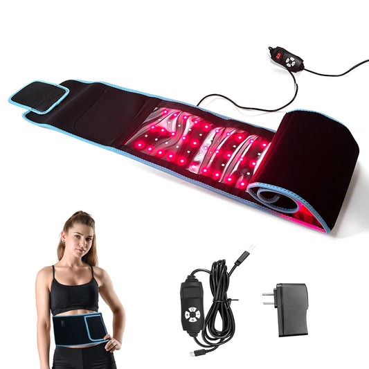 660nm 850nm Near Infrared Red Light Belt For Body Relaxation