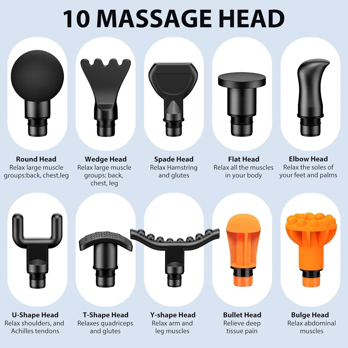 TOLOCO Deep Tissue Massage Gun Percussion Massager For Athletes