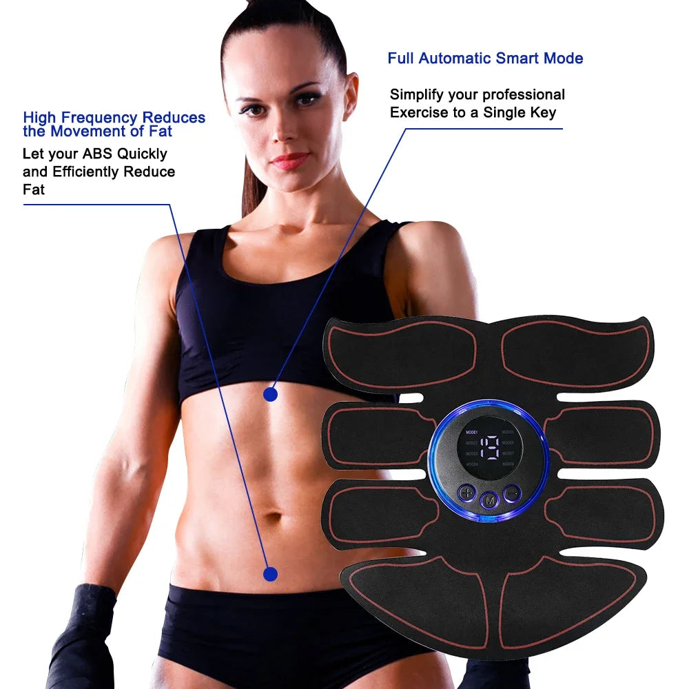 Raiuleko 8 Modes EMS Wireless Muscle Stimulator For Abs