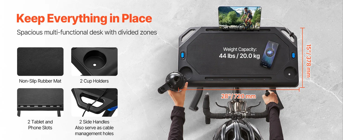 Cycling Desk Folding Fitness Station for Home Office