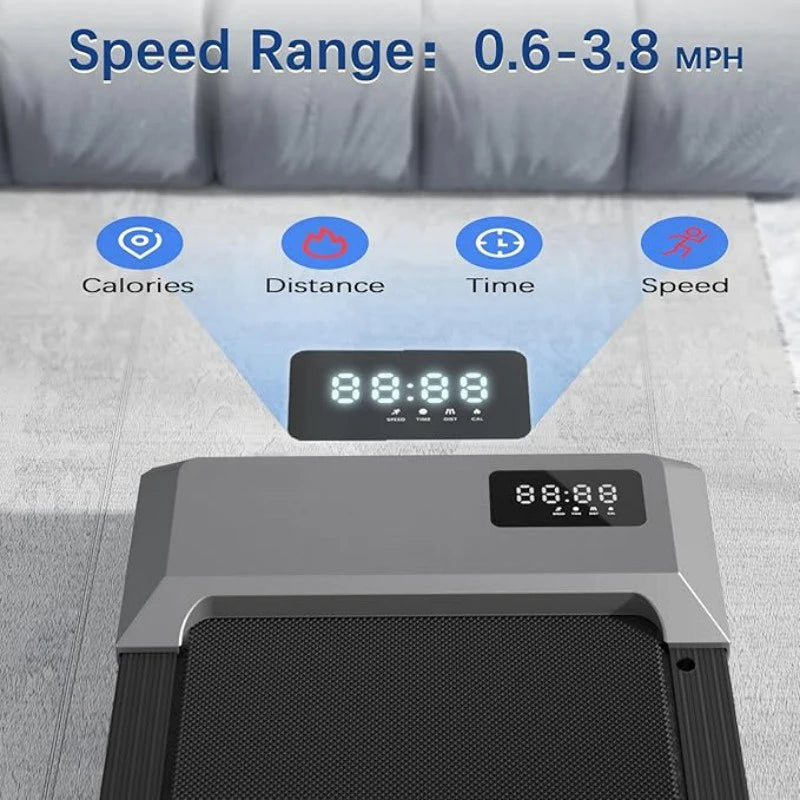 Superun 2.5 HP Home Treadmill 2in1 Walking Running