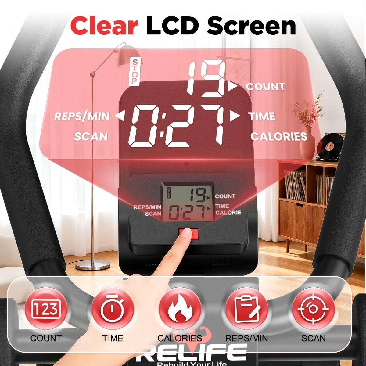 5-In-1 Adjustable Ab Trainer With Resistance Bands