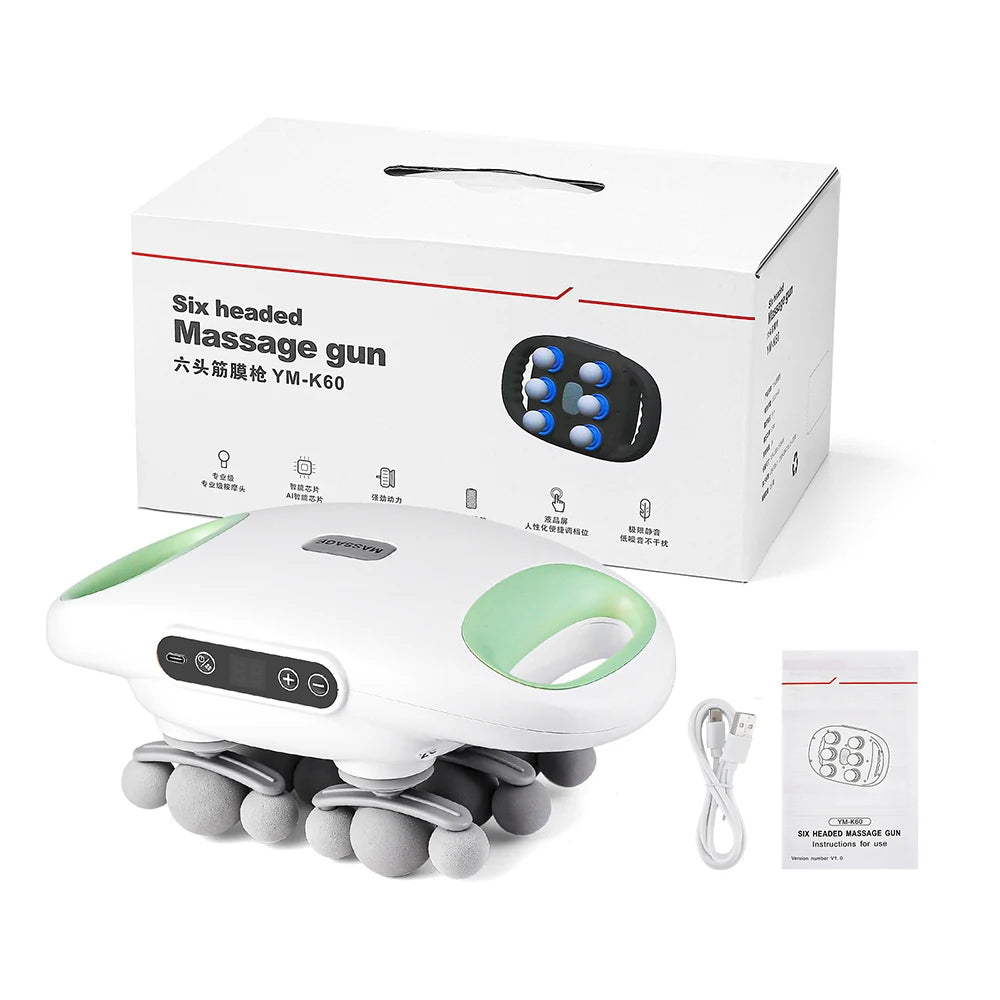 Iebilif 18-Head Fascia Gun High Frequency Vibration Massager