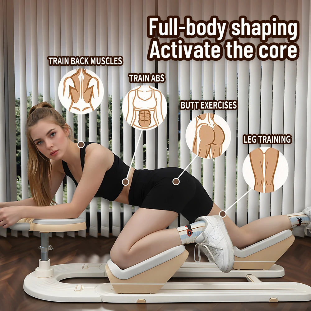 Spine Twist And Stretch Trainer Low Impact Home Gym Equipment