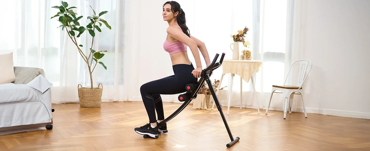 Zelus Ab Crunch Coaster Core Trainer For Home Gym Fitness
