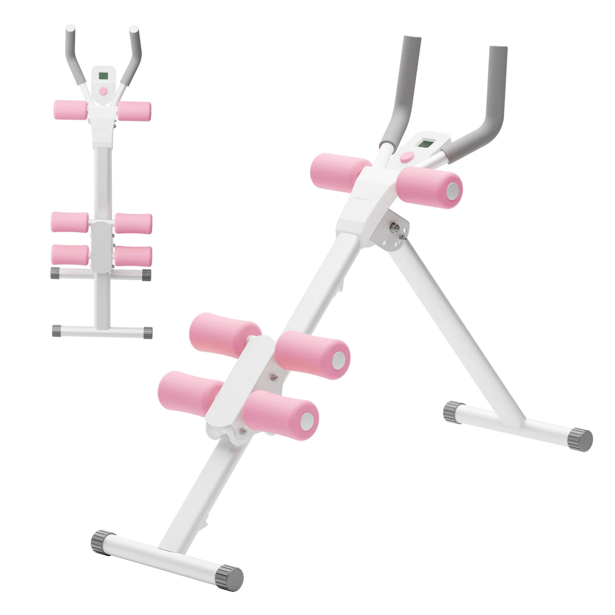 Foldable Abdominal Trainer Machine for Core Workout and Waist Toning