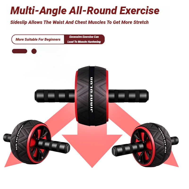 High Concerned ChemicallyAdvanced ABS Roller Wheel Abdominal Core Conditioning System