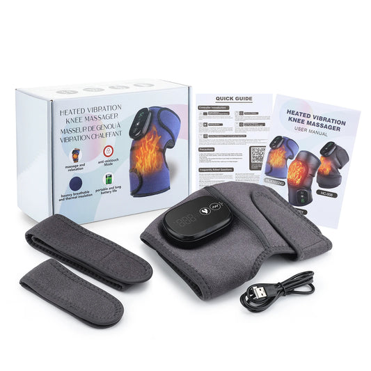 LeG PremiumTherapeutic ElectricallyEnhanced HeatedKnee MassagerPro 3In1 Pro Device