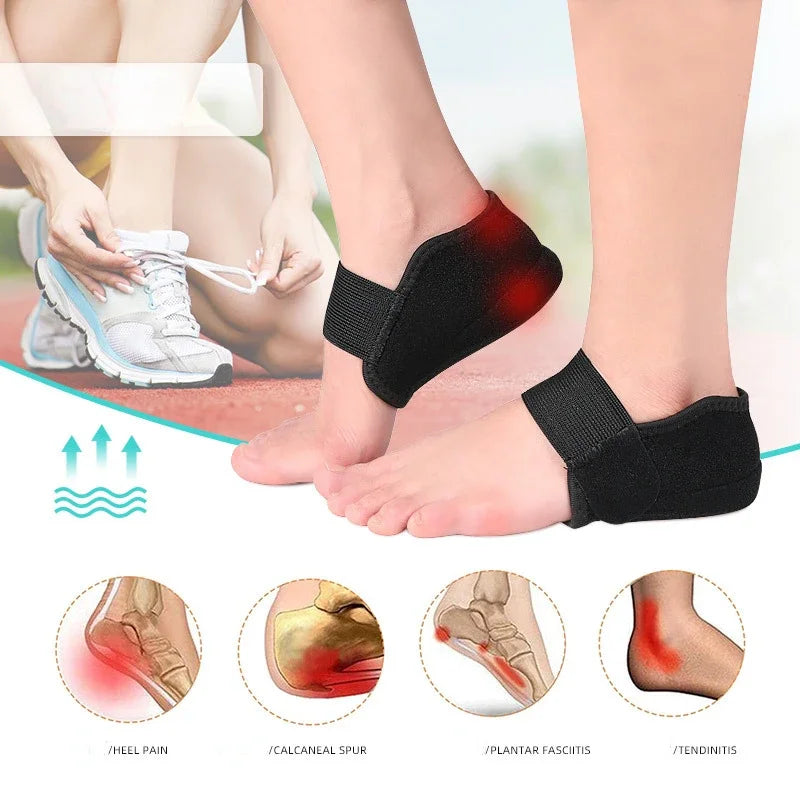 Bone Care SiliconeGel Heel Cup Cushions For PlantarFasciitis ReliefTherapy Moisturising
