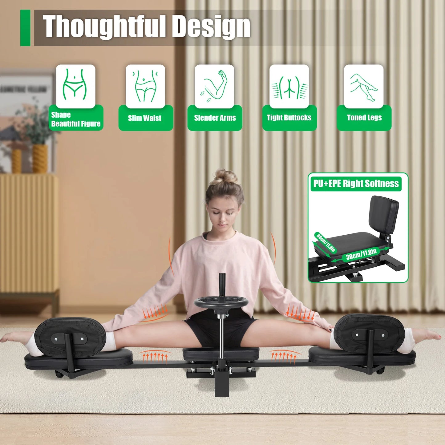 Adjustable Horse Stretching Trainer For Home Yoga And Dance