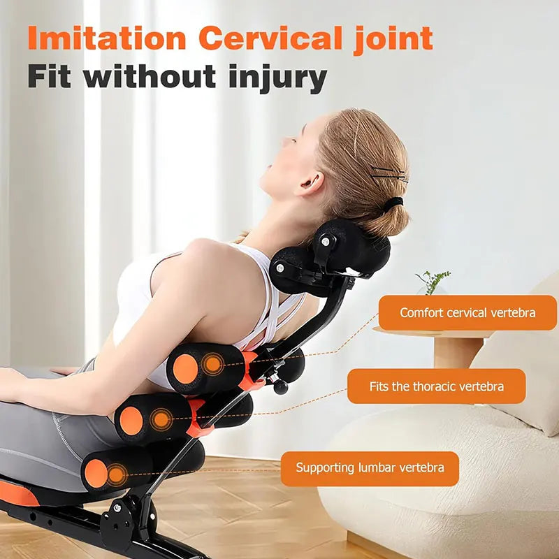 KBQ Foldable Abdominal Exercise Bench Situps Core Trainer