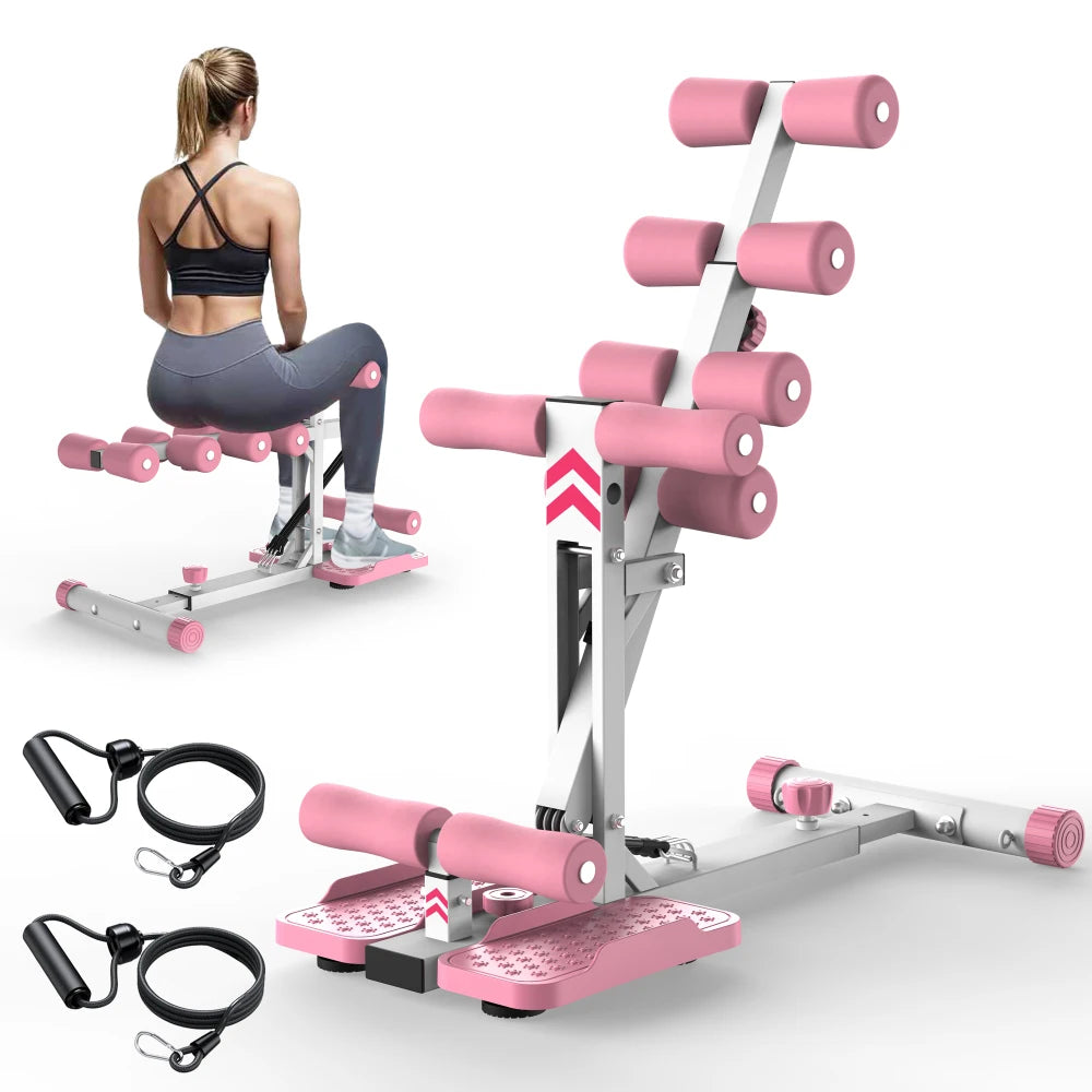 Deep Squat Machine For Home Glutes Trainer With Resistance Bands