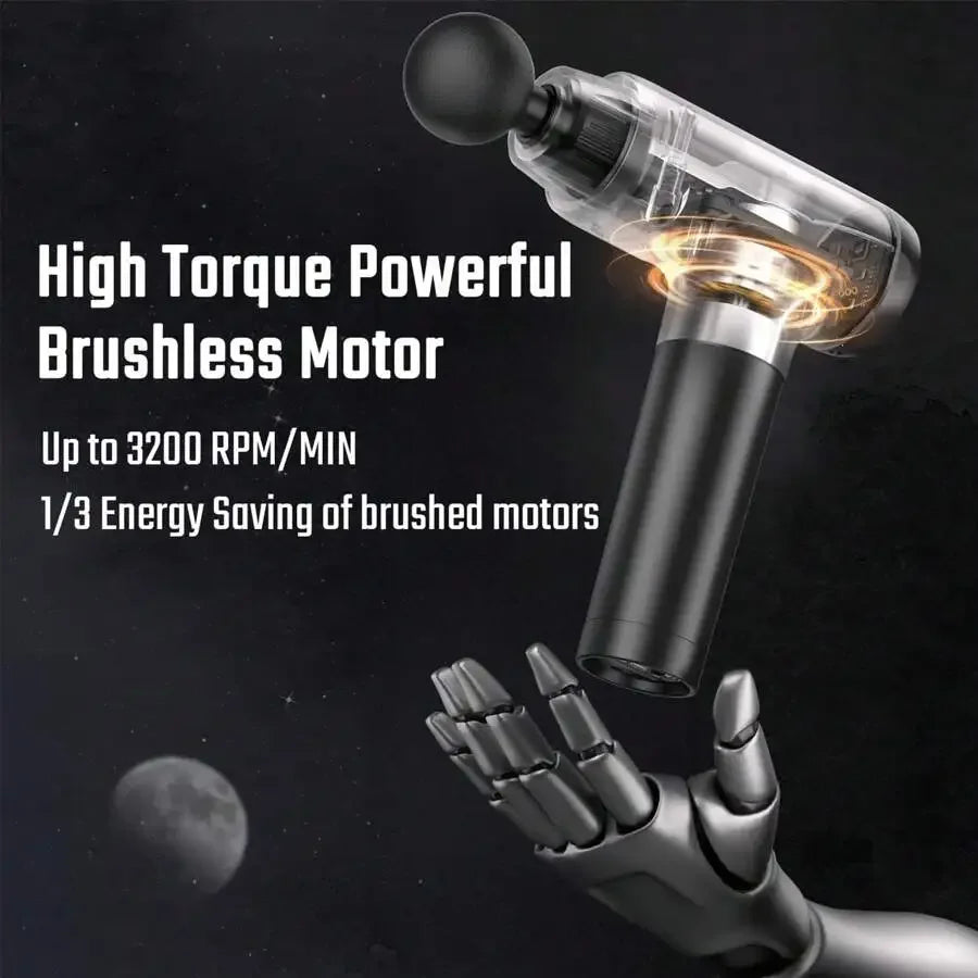 Muscle Massage Gun Deep Tissue Back Massager 20 Speeds