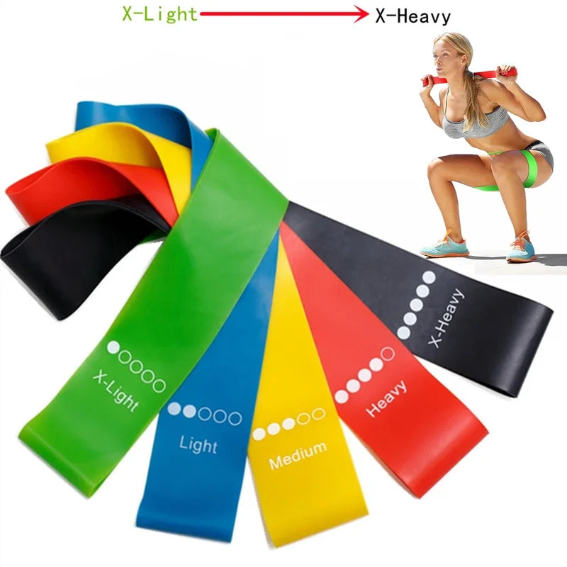 QzeUpwardSpirit Professional Grade TPE Resistance Bands Set for Comprehensive Body