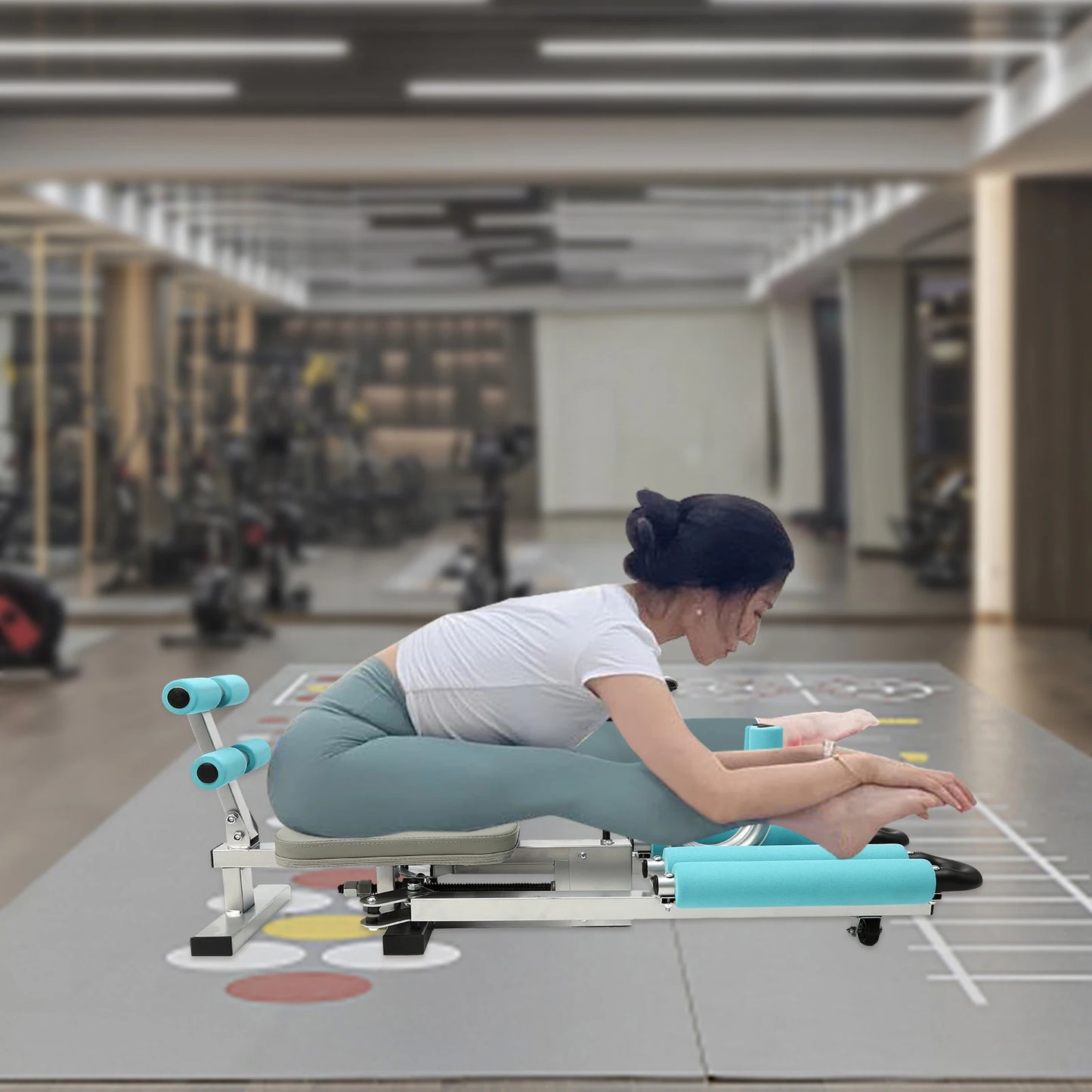 Leg Stretcher Heavy Duty Training Machine 330 Lb Capacity