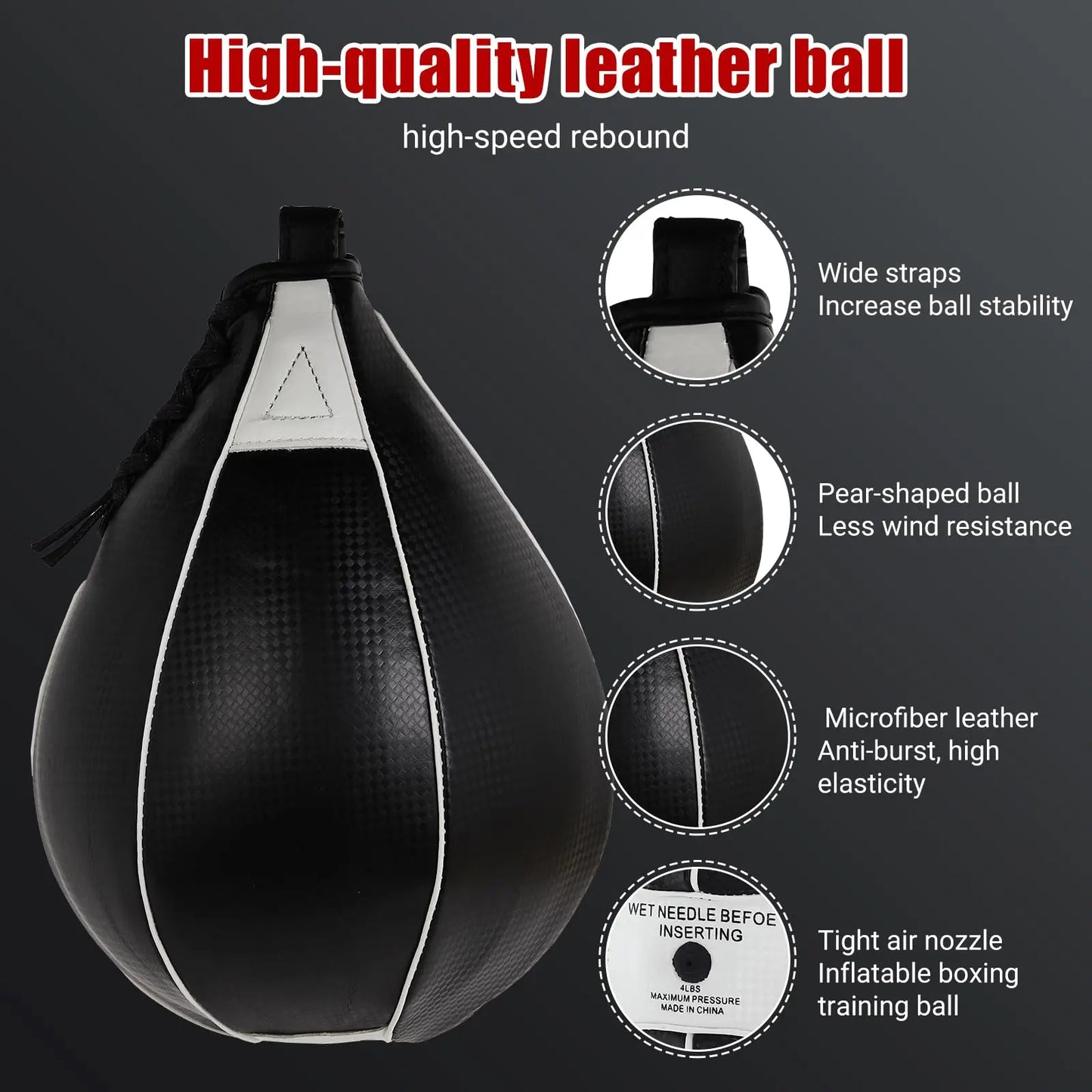 HiMISS Adjustable Speed Bag Platform 360 Swivel Wall Mount Kit