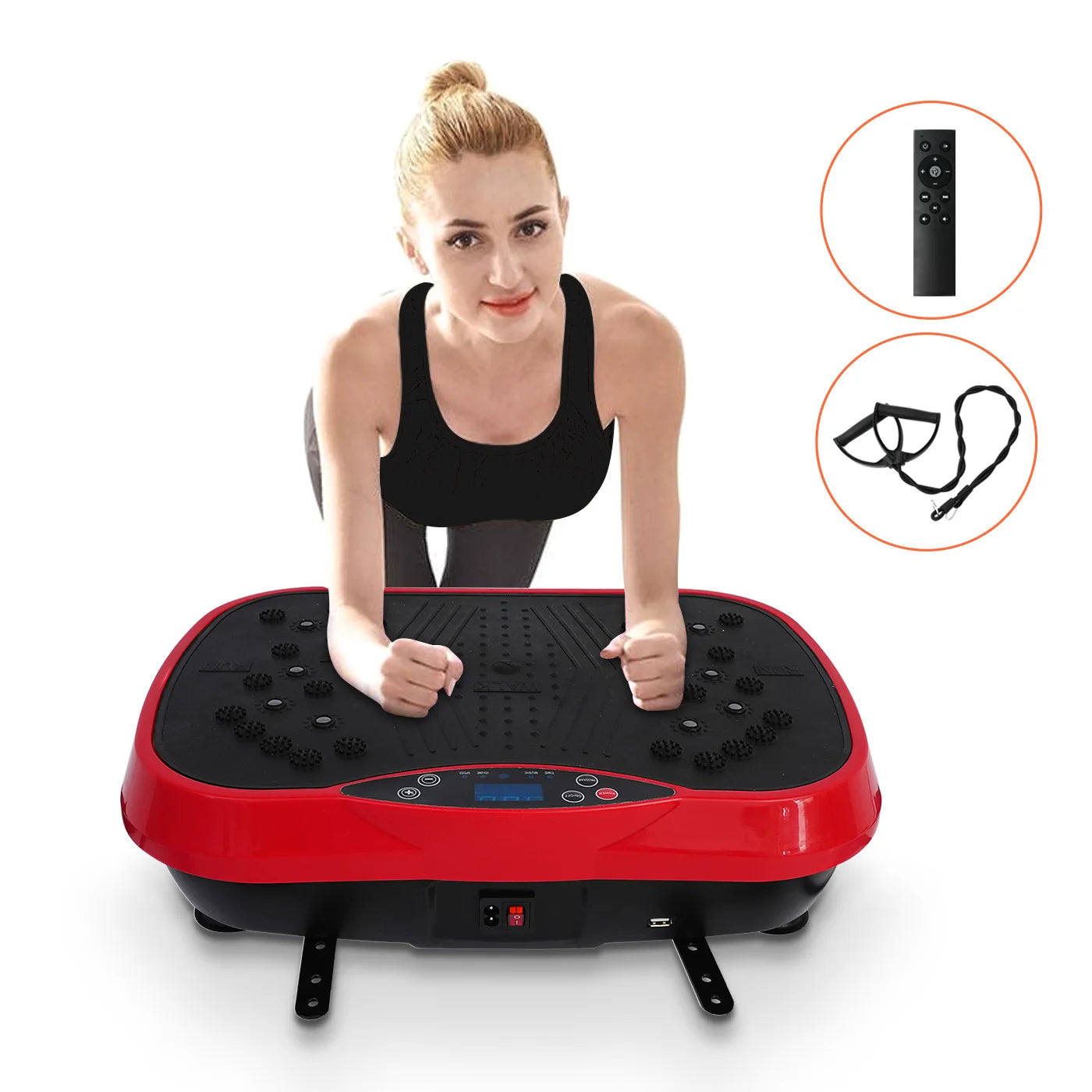 H Vibration Plate Exercise Machine HighIntensity FatBurning Comprehensive Body Workout