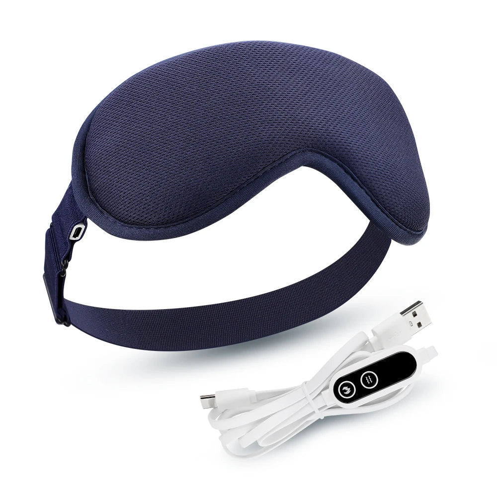 Hailicare Hot Compress Electric Steam Eye Mask With 3D Massage