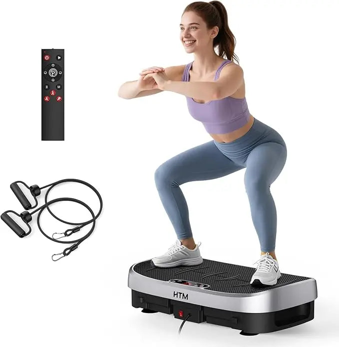 HTM Vibration Plate Whole Body Exercise Bluetooth 120 Levels