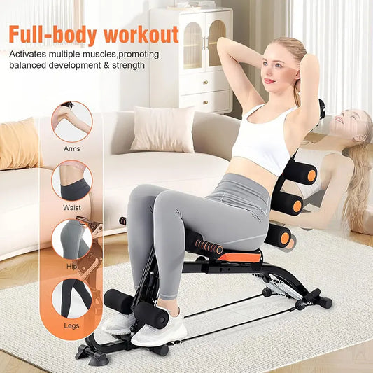 KBQ Foldable Abdominal Exercise Bench Situps Core Trainer