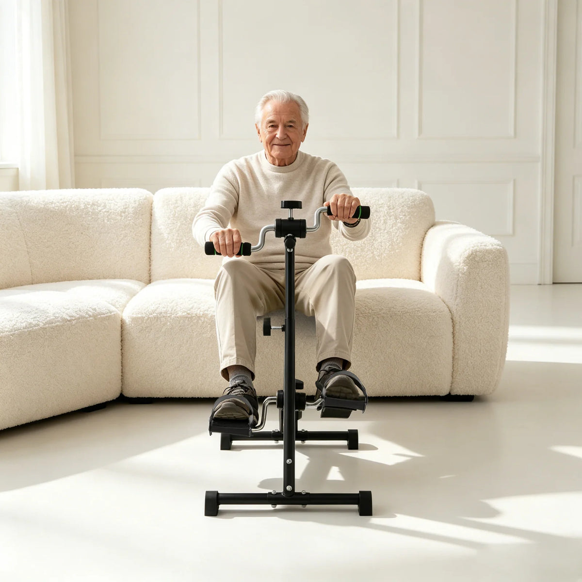 Indoor Exercise Bike Trainer For Hand Arm And Leg Rehabilitation