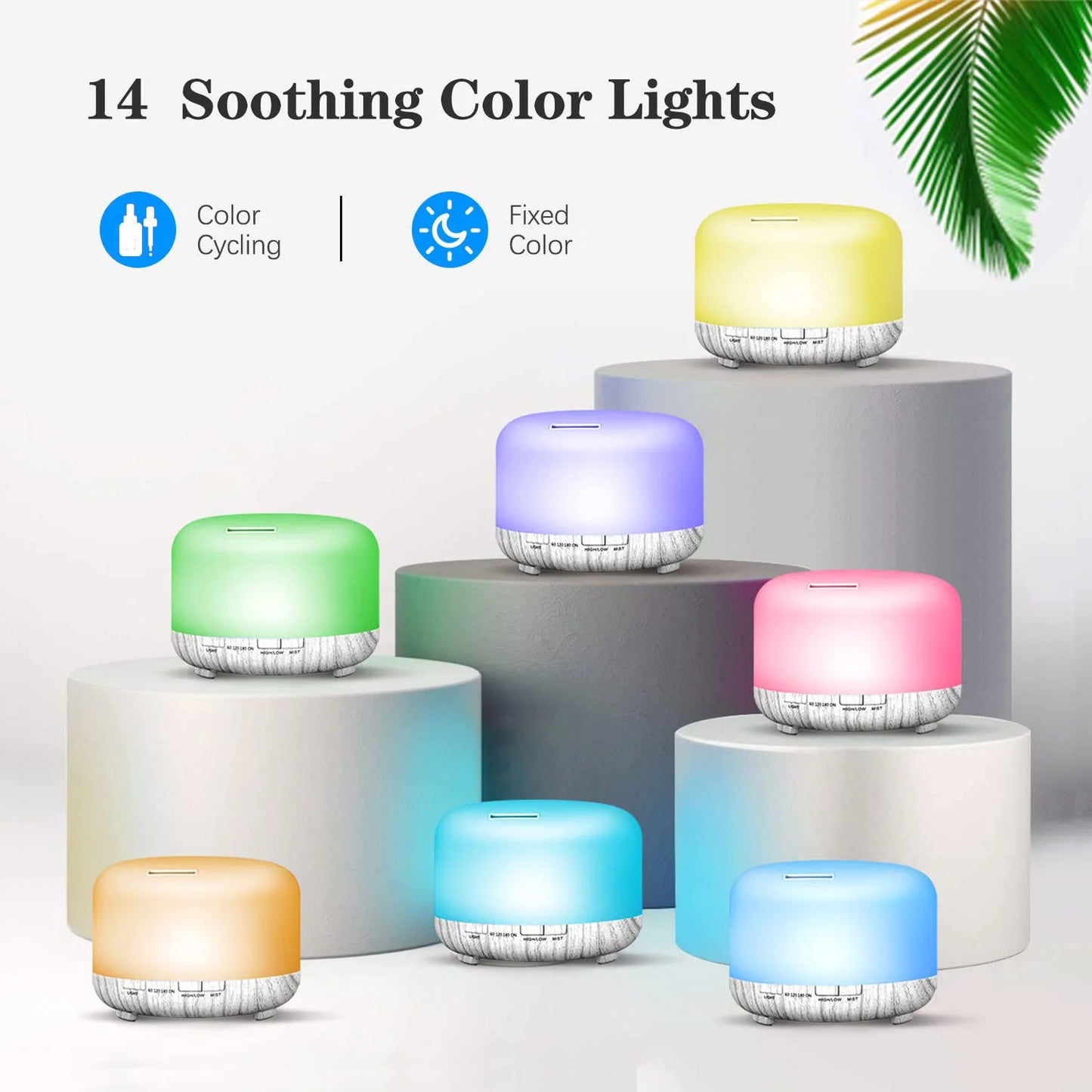 Aroma Diffuser With Remote Control And Six Oils Optional