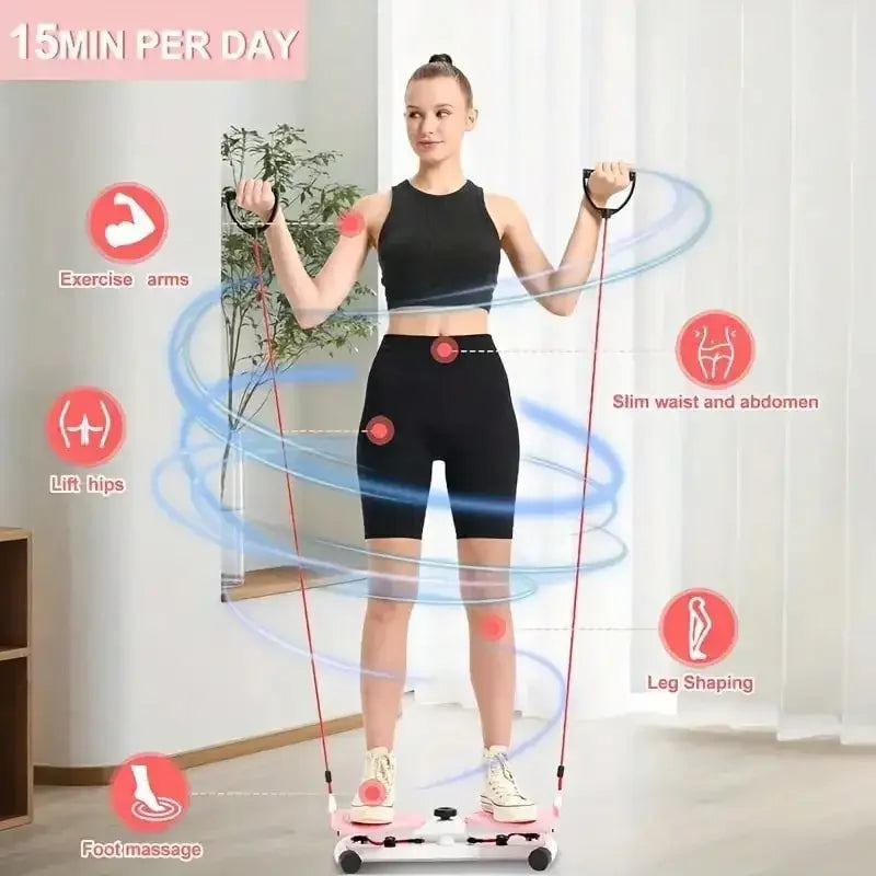 Portable Silent Waist Twisting Board Home Fitness Equipment Abdominal Toning