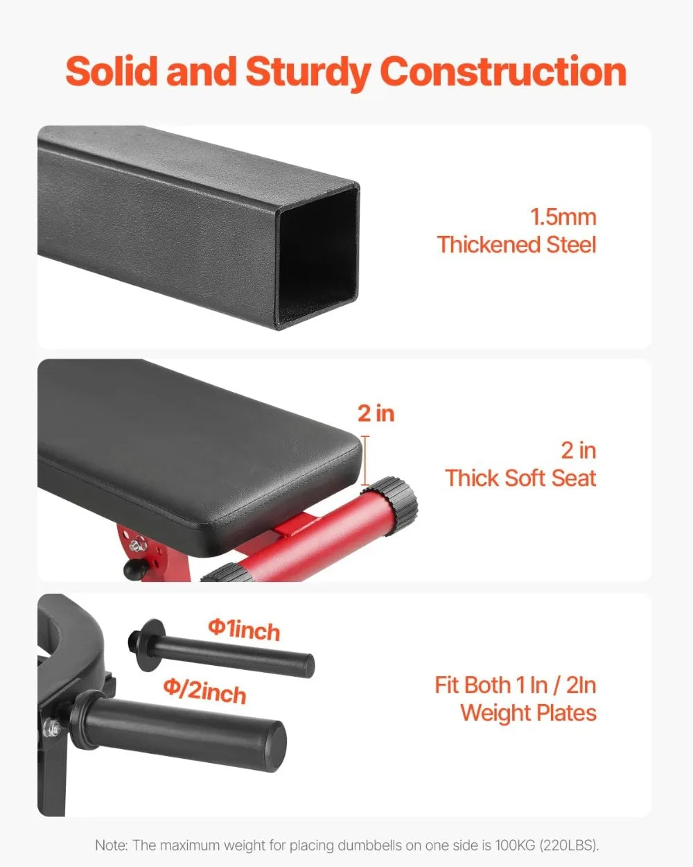 Chest Press Machine Adjustable Flat Incline Bench With Converging Arms