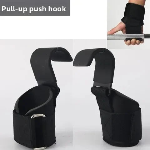 Non-Slip Weight Lifting Hook Straps For Deadlift And Pullups