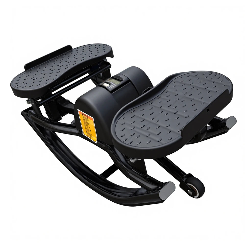 Ye Swing Stepper Machine - Easy Home Aerobic Fitness, Targets Waist & Legs in Compact Design, Foldable, Quiet, Family-Friendly