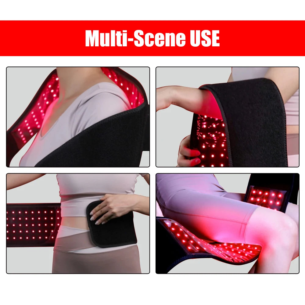 NoHign Electronic Red Light Therapy Belt 660nm 3in1 LEDs