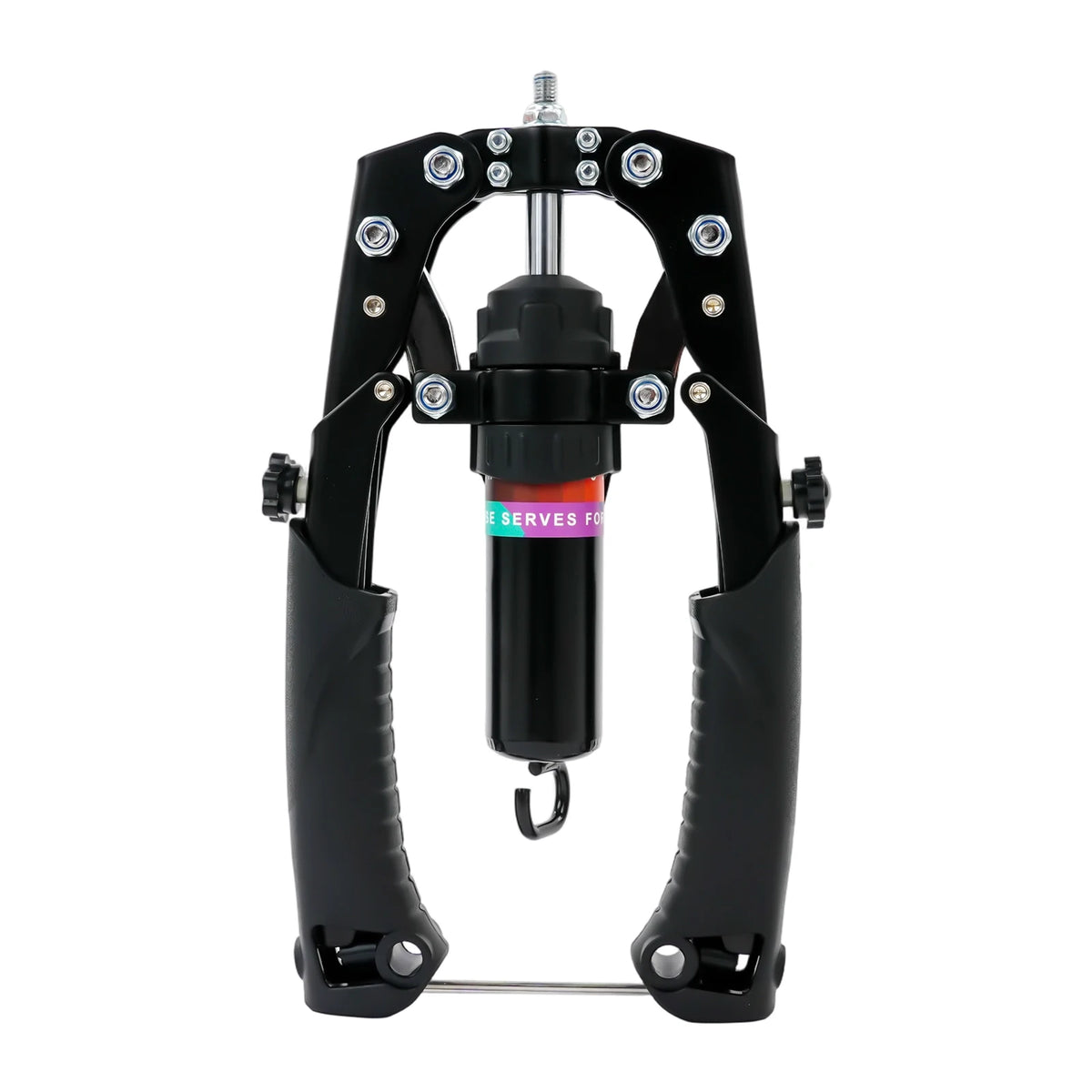 Hydraulic Power Twister Spin Button Manual Spin Button Resistance Trainer Forearm Workout Equipment with Adjustable 22–440 lbs
