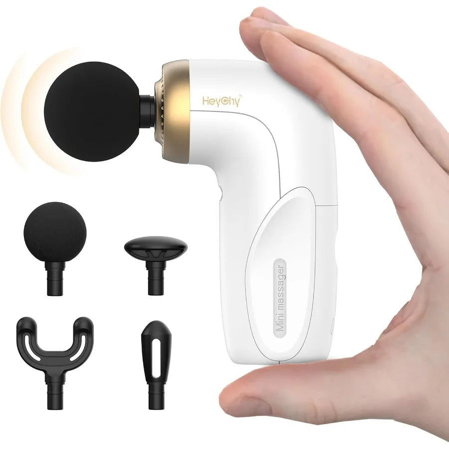 Compact Mini Massage Gun Percussion Deep Tissue Massager For Travel Sports Home Use Portable Handheld