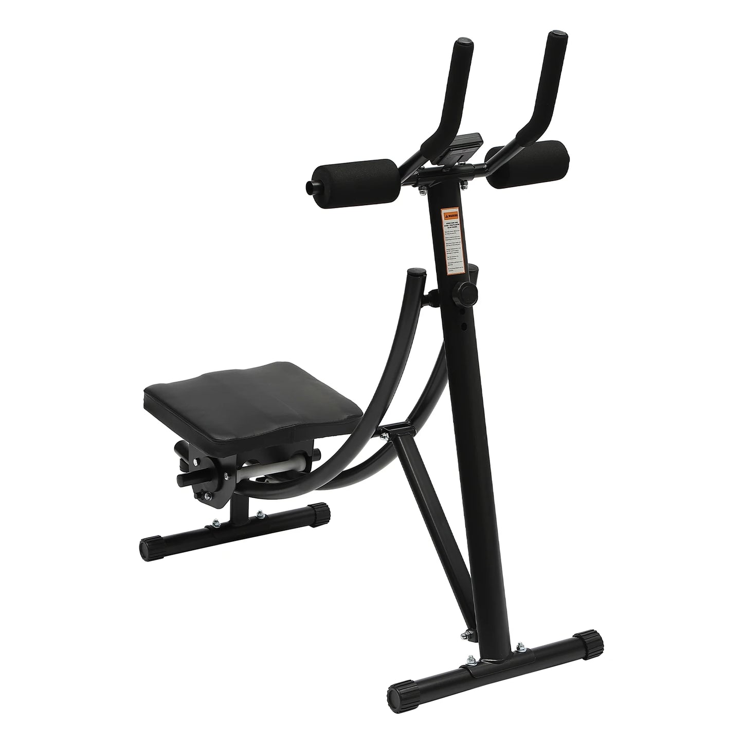 Ab Exercise Machine Foldable Crunch Trainer With LED Display
