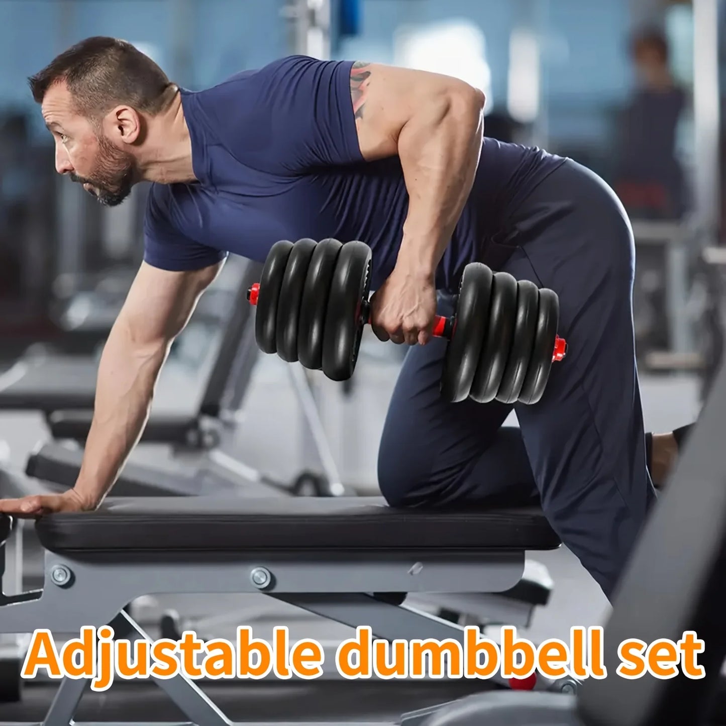 FITVIDS Adjustable Dumbbells 20 30 40 90 LBS Home Gym